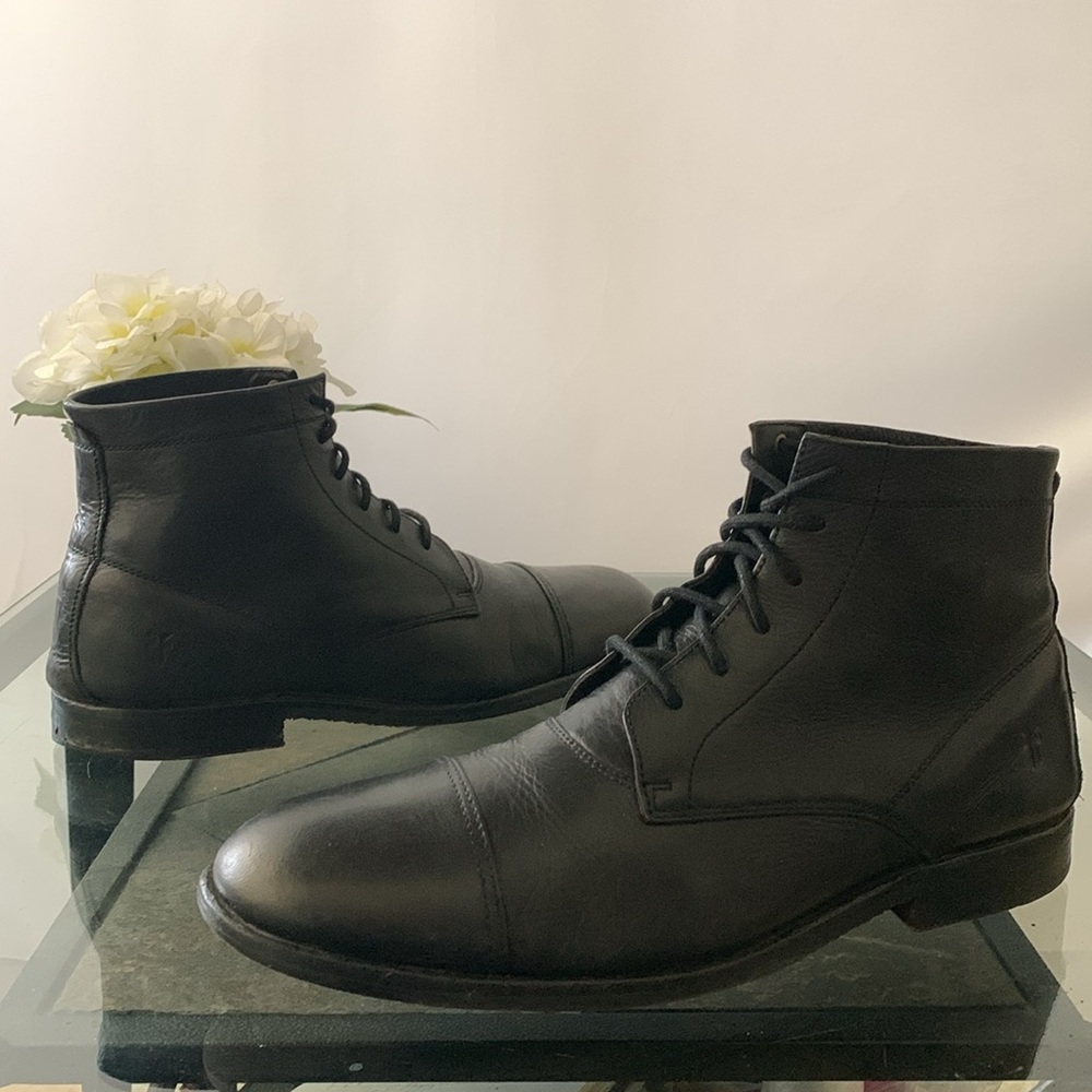 FRYE SAM LACE-UP MENS BOOTS